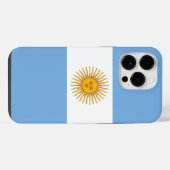 アルゼンチン国旗 iPhoneケース (裏面横)