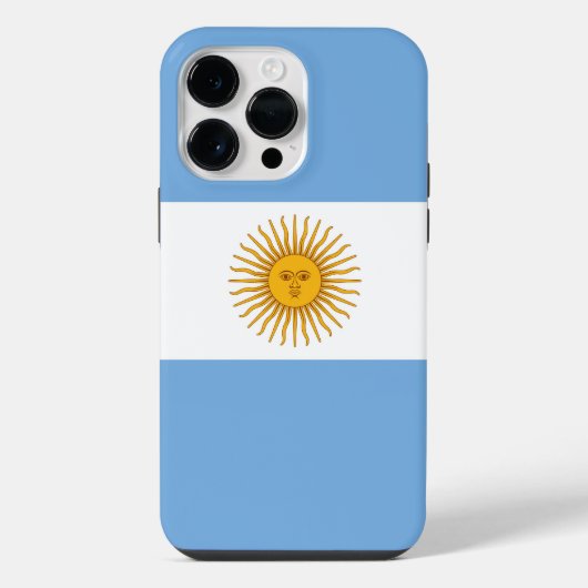 アルゼンチン国旗 iPhoneケース (裏面)