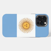 アルゼンチン国旗 iPhoneケース (裏面横)