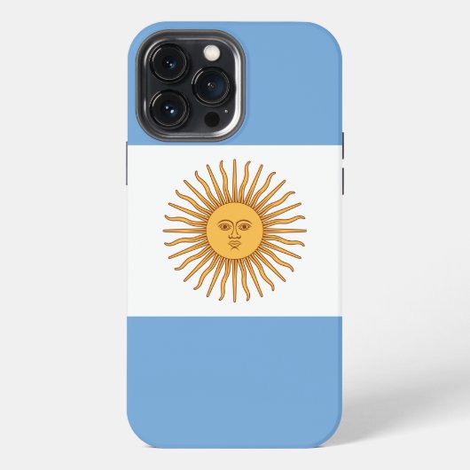 アルゼンチン国旗 iPhoneケース (裏面)