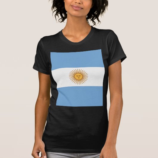 アルゼンチン国旗 Tシャツ (正面)