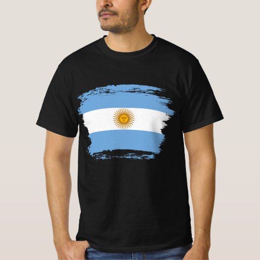 アルゼンチン国旗 Tシャツ (正面)