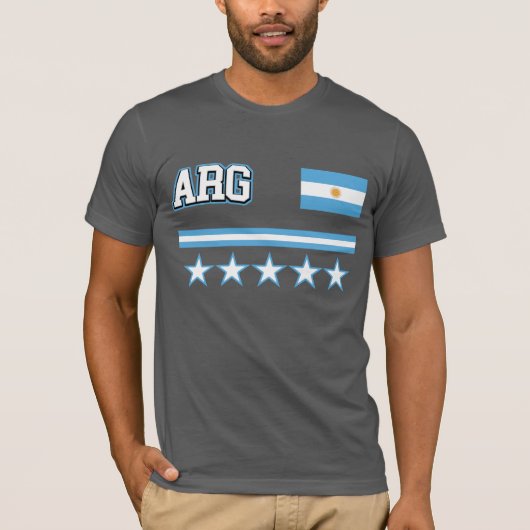 アルゼンチン国旗 Tシャツ (正面)