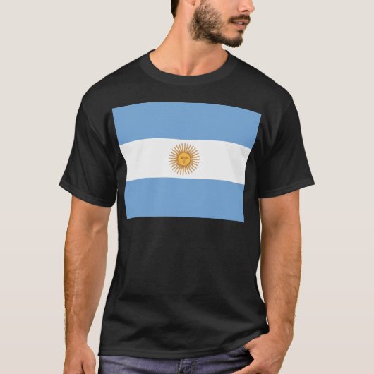 アルゼンチン国旗 Tシャツ (正面)