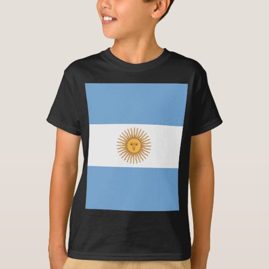 アルゼンチン国旗 Tシャツ (正面)