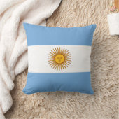 アルゼンチン愛国国旗 クッション (ブランケット)