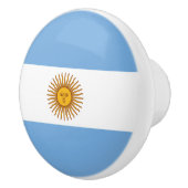 アルゼンチン愛国国旗 セラミックノブ (右)