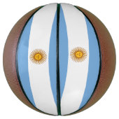 アルゼンチン愛国国旗 バスケットボール (縦)