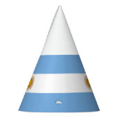 アルゼンチン愛国国旗 パーティーハット (左)