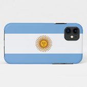 アルゼンチン愛国国旗 Case-Mate iPhoneケース (裏面(横))