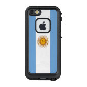 アルゼンチン愛国国旗 LifeProof iPhoneケース (裏面)