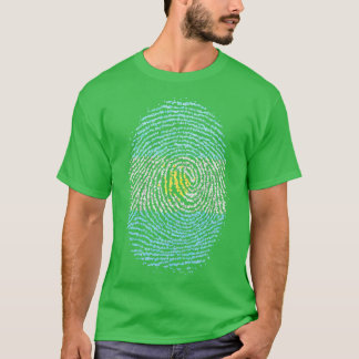 アルゼンチン指紋登録旗 Tシャツ