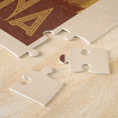 アルゼンチン旅行アートヴィンテージ ジグソーパズル (側面)