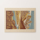アルゼンチン旅行アートヴィンテージ ジグソーパズル (横)