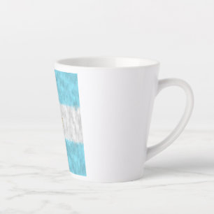アルゼンチン油絵画スケッチ カフェラテマグ
