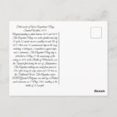 アルゼンチン海軍艦船1874 ポストカード (裏面)