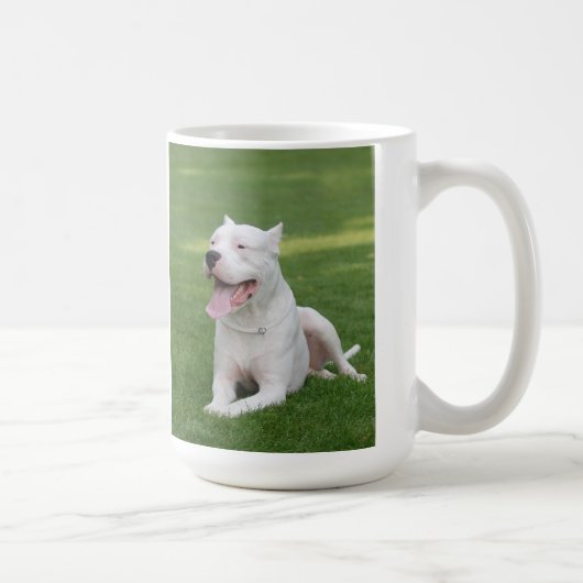アルゼンチン犬のマグ コーヒーマグカップ (右)