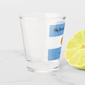 アルゼンチン独立日国旗 ショットグラス (左)