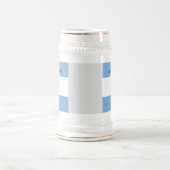 アルゼンチン独立日国旗 ビールジョッキ (中央)