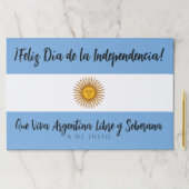 アルゼンチン独立日国旗 ペーパーパッド (インサイチュ)