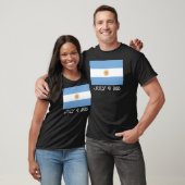 アルゼンチン独立記念日アルゼンチン国旗 Tシャツ (ユニセックス)