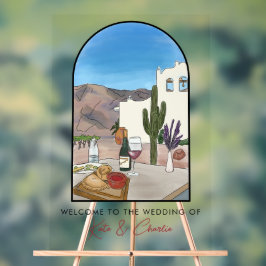 アルゼンチン結婚の歓迎 アクリルサイン