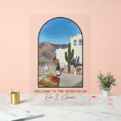 アルゼンチン結婚の歓迎 アクリルサイン (ウェディング)