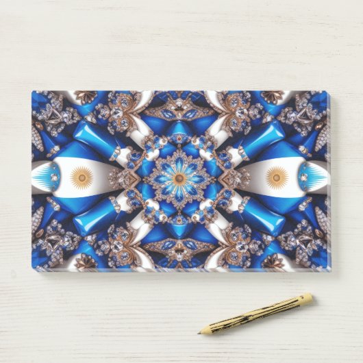 アルゼンチン色のノート ポストイット (デスク)