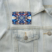 アルゼンチン色の名前タグ 名札 (インサイチュ)