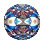 アルゼンチン色の愛国野球 野球ボール (裏面)