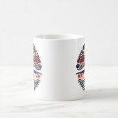 アルゼンチン英国統一されたイギリス国旗 コーヒーマグカップ (中央)