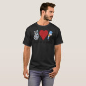 アルゼンチン誇りを持った国旗アルゼンチン Tシャツ (正面フル)
