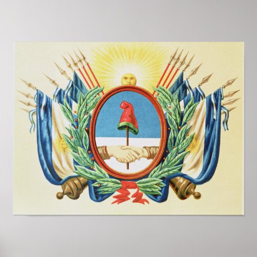 アルゼンチン連邦の盾 ポスター (正面)