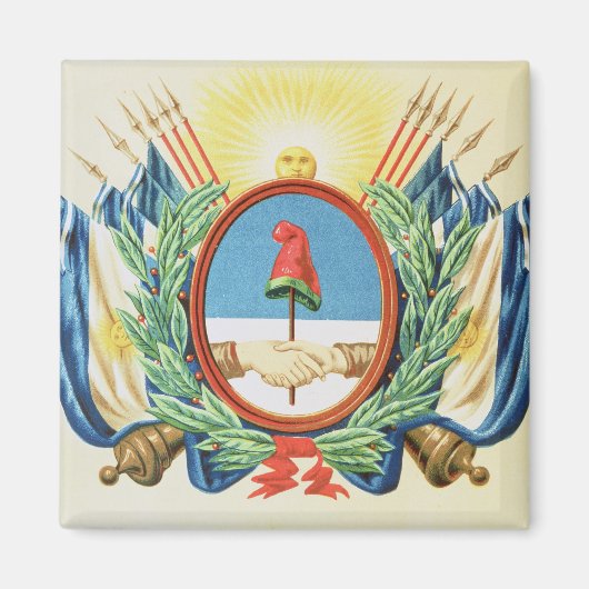 アルゼンチン連邦の盾 マグネット (正面)