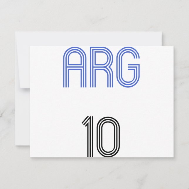 アルゼンチン10デザイン! (正面)