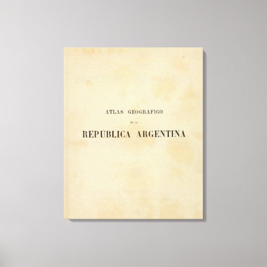 アルゼンチン2 キャンバスプリント (正面)