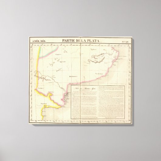 アルゼンチン37 キャンバスプリント (正面)