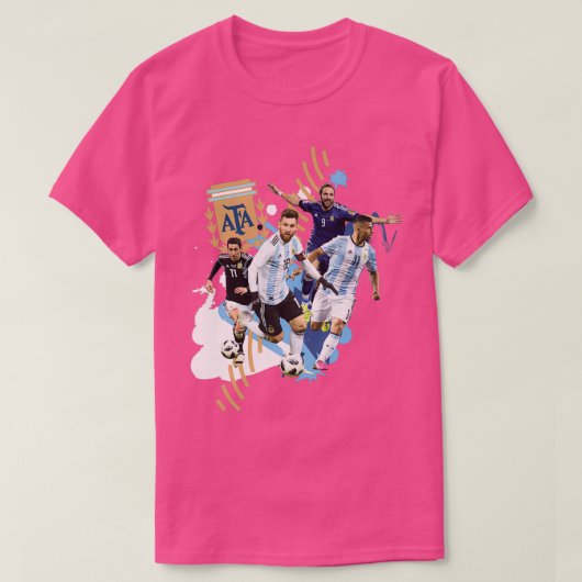 アルゼンチン3 Tシャツ (デザイン正面)