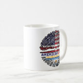 アルゼンチン・アルゼンチン・アメリカ合衆国 コーヒーマグカップ (正面右)