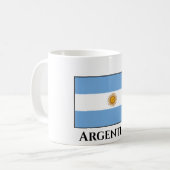 アルゼンチン（アルゼンチン）国旗 コーヒーマグカップ (正面左)