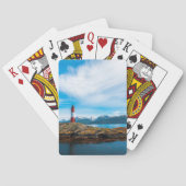 アルゼンチン、ウシュアイア近くの灯台上の雲 トランプ (裏面)