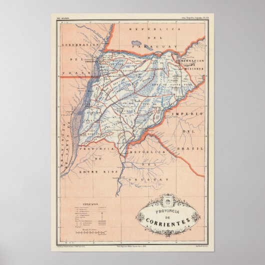 アルゼンチン,コリエンテス ポスター (正面)