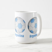 アルゼンチン サッカー コーヒーマグカップ (正面右)