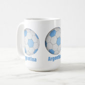 アルゼンチン サッカー コーヒーマグカップ (正面左)