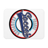 アルゼンチン・サッカー・チャンピオンズマグネット マグネット (横)