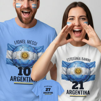 アルゼンチン サッカー 国家の誇り 伝統のフットボール Tシャツ
