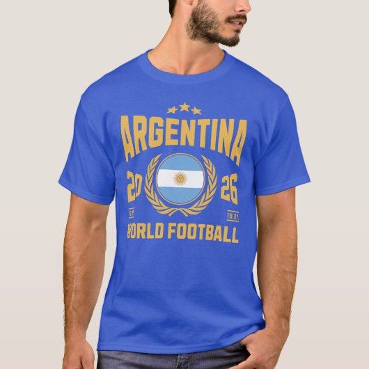 アルゼンチン サッカー 2026 Tシャツ (正面)
