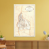 アルゼンチン，サンフアン キャンバスプリント (インサイチュ (リビング))