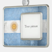 アルゼンチン シルバープレートフレームオーナメント (左)