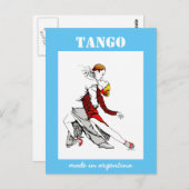 アルゼンチン・タンゴ製 ポストカード (正面/裏面)